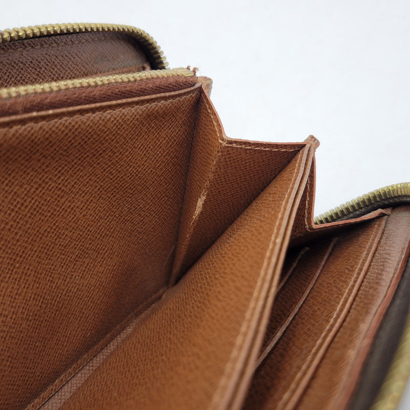 【現状渡し品】【メンズ/レディース】 LOUIS VUITTON ルイ・ヴィトン M60017 モノグラム ジッピーウォレット 長財布 179-260909-as-32-izu カラー：ブラウン 万代Net店