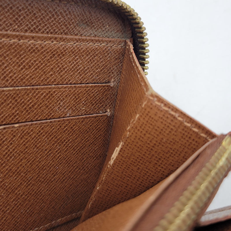 【現状渡し品】【メンズ/レディース】 LOUIS VUITTON ルイ・ヴィトン M60017 モノグラム ジッピーウォレット 長財布 179-260909-as-32-izu カラー：ブラウン 万代Net店