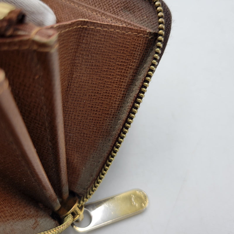 【現状渡し品】【メンズ/レディース】 LOUIS VUITTON ルイ・ヴィトン M60017 モノグラム ジッピーウォレット 長財布 179-260909-as-32-izu カラー：ブラウン 万代Net店