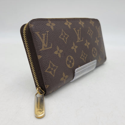 【現状渡し品】【メンズ/レディース】 LOUIS VUITTON ルイ・ヴィトン M60017 モノグラム ジッピーウォレット 長財布 179-260909-as-32-izu カラー：ブラウン 万代Net店