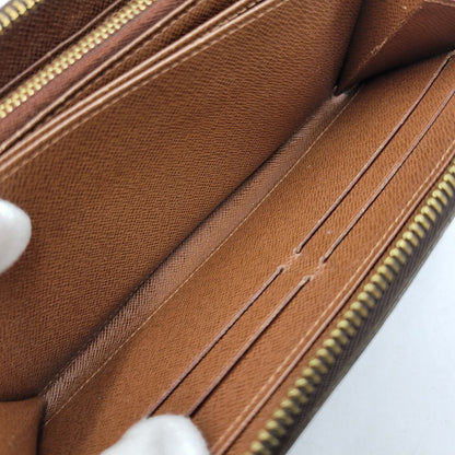 【現状渡し品】【メンズ/レディース】 LOUIS VUITTON ルイ・ヴィトン M60017 モノグラム ジッピーウォレット 長財布 179-260909-as-32-izu カラー：ブラウン 万代Net店