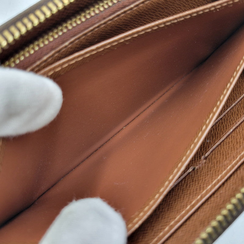 【現状渡し品】【メンズ/レディース】 LOUIS VUITTON ルイ・ヴィトン M60017 モノグラム ジッピーウォレット 長財布 179-260909-as-32-izu カラー：ブラウン 万代Net店