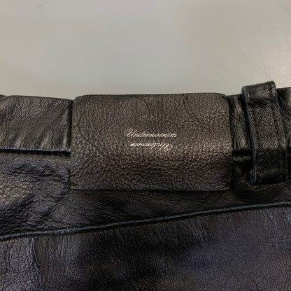 【中古品】【メンズ】 UNDERCOVERISM アンダーカバーイズム H4513-1 ミラー期 11AW LEATHER DOCKING DENIM PANTS レザー ドッキング デニム パンツ ボトムス ズボン 151-260909-cs-02-izu サイズ：3 カラー：インディゴ×ブラック 万代Net店