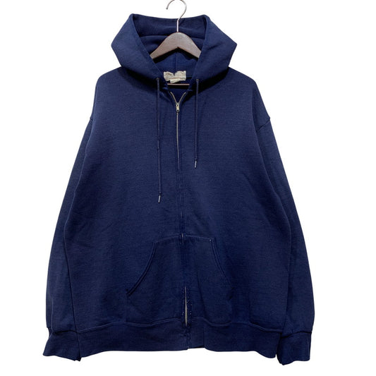 【現状渡し品】【メンズ】 USED ZIP UP HOODED SWEATSHIRT ジップアップ フーデッド スウェットシャツ パーカー 146-260921-as-37-izu サイズ：XL カラー：ネイビー 万代Net店