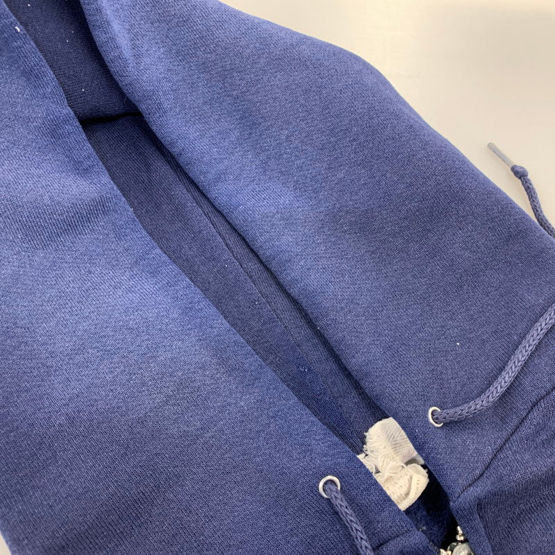 【現状渡し品】【メンズ】 USED ZIP UP HOODED SWEATSHIRT ジップアップ フーデッド スウェットシャツ パーカー 146-260921-as-37-izu サイズ：XL カラー：ネイビー 万代Net店