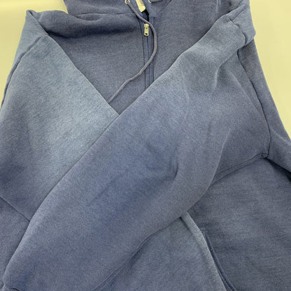 【現状渡し品】【メンズ】 USED ZIP UP HOODED SWEATSHIRT ジップアップ フーデッド スウェットシャツ パーカー 146-260921-as-37-izu サイズ：XL カラー：ネイビー 万代Net店
