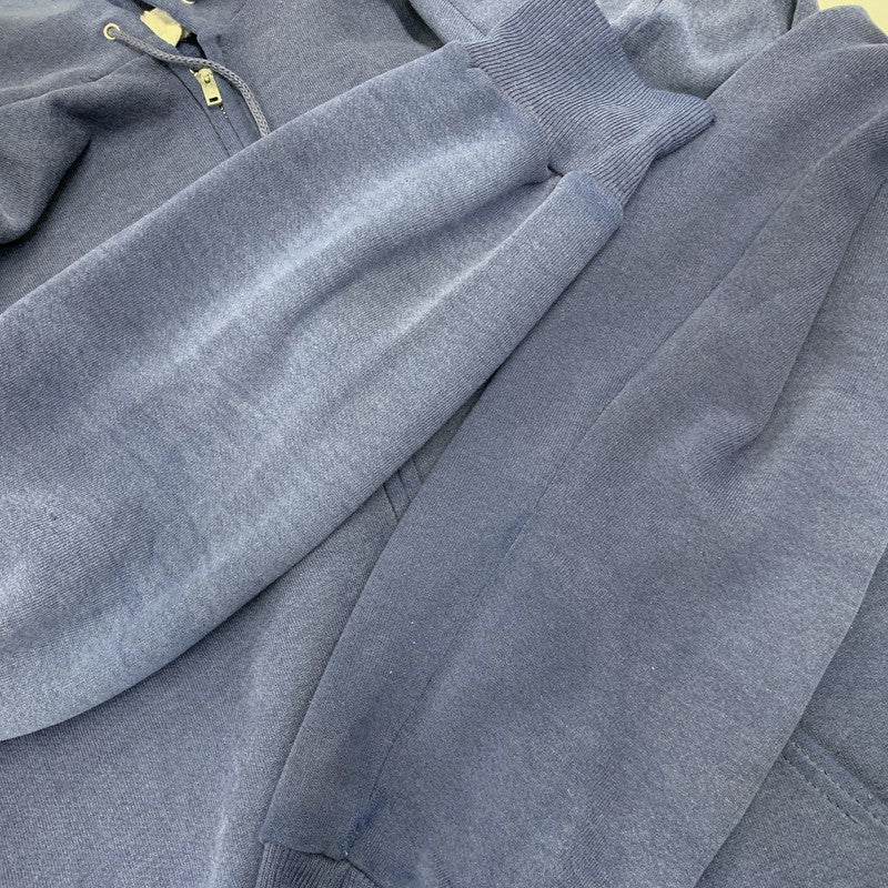 【現状渡し品】【メンズ】 USED ZIP UP HOODED SWEATSHIRT ジップアップ フーデッド スウェットシャツ パーカー 146-260921-as-37-izu サイズ：XL カラー：ネイビー 万代Net店