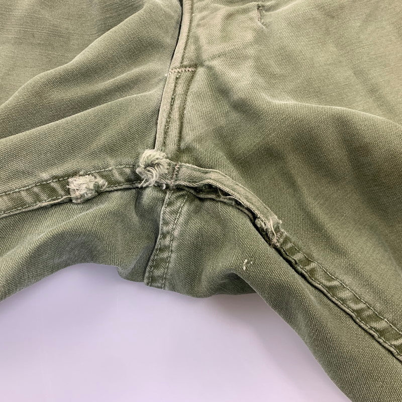 【現状渡し品】【メンズ】 U.S.ARMY ユーエス アーミー PRENTICE ZIP プレンティス ジップ M-51 FIELD TROSERS フィールド トラウザーズ パンツ ボトムス ズボン 157-260909-cs-03-izu サイズ：REGULAR-MEDIUM カラー：カーキ 万代Net店