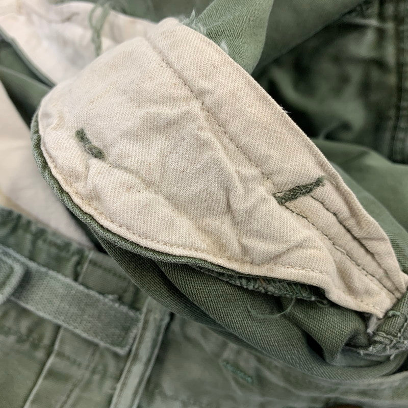 【現状渡し品】【メンズ】 U.S.ARMY ユーエス アーミー PRENTICE ZIP プレンティス ジップ M-51 FIELD TROSERS フィールド トラウザーズ パンツ ボトムス ズボン 157-260909-cs-03-izu サイズ：REGULAR-MEDIUM カラー：カーキ 万代Net店
