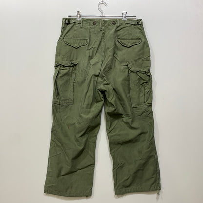 【現状渡し品】【メンズ】 U.S.ARMY ユーエス アーミー PRENTICE ZIP プレンティス ジップ M-51 FIELD TROSERS フィールド トラウザーズ パンツ ボトムス ズボン 157-260909-cs-03-izu サイズ：REGULAR-MEDIUM カラー：カーキ 万代Net店