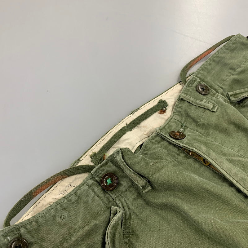 【現状渡し品】【メンズ】 U.S.ARMY ユーエス アーミー PRENTICE ZIP プレンティス ジップ M-51 FIELD TROSERS フィールド トラウザーズ パンツ ボトムス ズボン 157-260909-cs-03-izu サイズ：REGULAR-MEDIUM カラー：カーキ 万代Net店