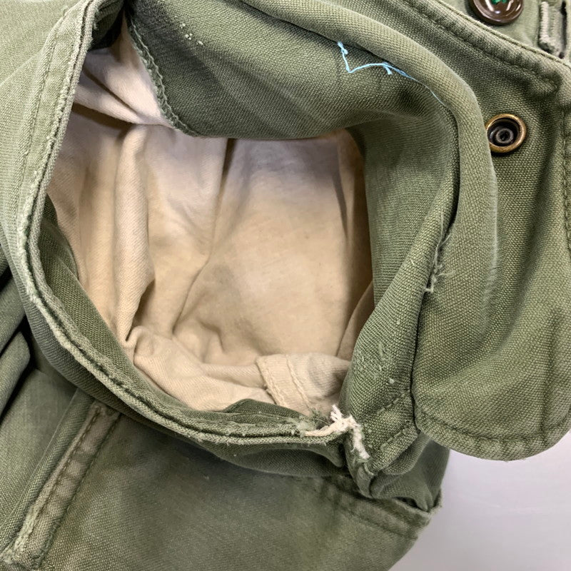 【現状渡し品】【メンズ】 U.S.ARMY ユーエス アーミー PRENTICE ZIP プレンティス ジップ M-51 FIELD TROSERS フィールド トラウザーズ パンツ ボトムス ズボン 157-260909-cs-03-izu サイズ：REGULAR-MEDIUM カラー：カーキ 万代Net店