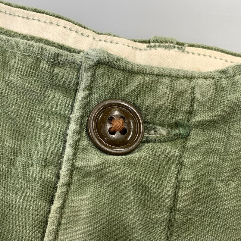 【現状渡し品】【メンズ】 U.S.ARMY ユーエス アーミー PRENTICE ZIP プレンティス ジップ M-51 FIELD TROSERS フィールド トラウザーズ パンツ ボトムス ズボン 157-260909-cs-03-izu サイズ：REGULAR-MEDIUM カラー：カーキ 万代Net店