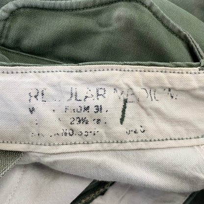【現状渡し品】【メンズ】 U.S.ARMY ユーエス アーミー PRENTICE ZIP プレンティス ジップ M-51 FIELD TROSERS フィールド トラウザーズ パンツ ボトムス ズボン 157-260909-cs-03-izu サイズ：REGULAR-MEDIUM カラー：カーキ 万代Net店
