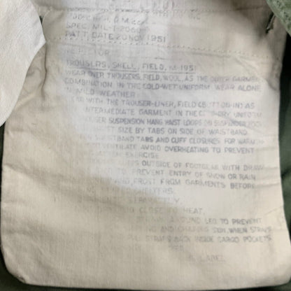 【現状渡し品】【メンズ】 U.S.ARMY ユーエス アーミー PRENTICE ZIP プレンティス ジップ M-51 FIELD TROSERS フィールド トラウザーズ パンツ ボトムス ズボン 157-260909-cs-03-izu サイズ：REGULAR-MEDIUM カラー：カーキ 万代Net店
