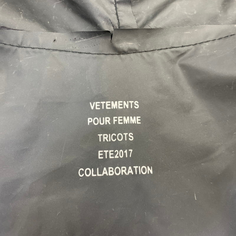 【中古品】【メンズ】 VETEMENTS ヴェトモン 17SS RAIN COAT レイン コート アウター 141-260909-cs-09-izu サイズ：不明 カラー：ブラック 万代Net店