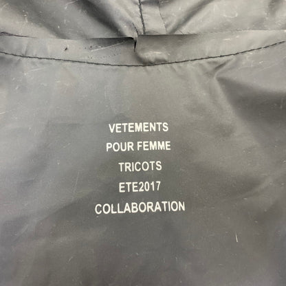 【中古品】【メンズ】 VETEMENTS ヴェトモン 17SS RAIN COAT レイン コート アウター 141-260909-cs-09-izu サイズ：不明 カラー：ブラック 万代Net店