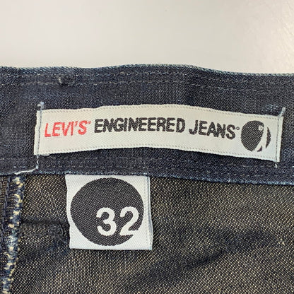 【中古品】【メンズ】 LEVI'S リーバイス ENGINEERED JEANS エンジニアド ジーンズ パンツ ボトムス ズボン 157-260909-cs-04-izu サイズ：32×34 カラー：ネイビー 万代Net店