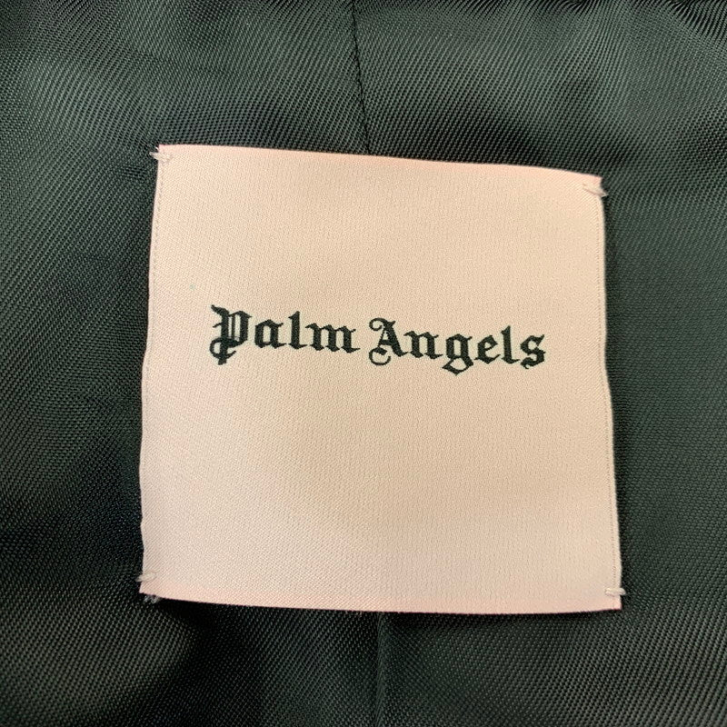【中古品】【メンズ】 PALM ANGELS パームエンジェルス SMILE RAYON JACKET スマイル レーヨン ジャケット アウター 142-260909-cs-08-izu サイズ：46 カラー：ブラック 万代Net店