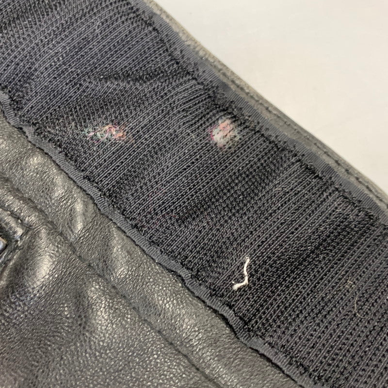 【中古品】【メンズ】 FRENCH MILITARY フレンチ ミリタリー FIREMAN LEATHER COAT ファイヤーマン レザー コート アウター 146-260909-cs-12-izu サイズ：不明 カラー：ブラック 万代Net店