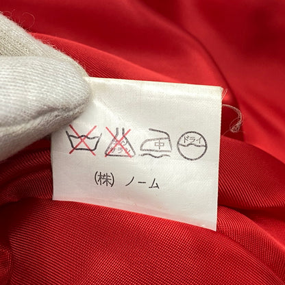 【現状渡し品】【メンズ】 GNOME MEN'S グノーム 03 LEATHER STADIUM JACKET 545-5176 レザースタジアムジャケット スタジャン 146-260919-as-09-izu サイズ：F カラー：レッド系 万代Net店