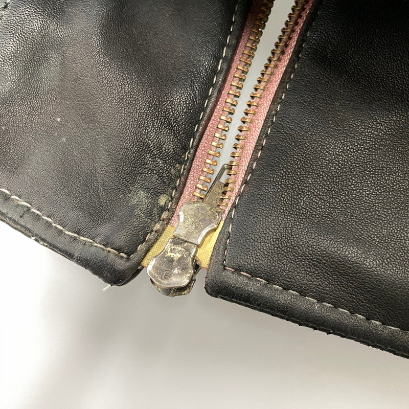 【現状渡し品】【メンズ】 ADAM ET ROPE アダム エ ロペ LEATHER MA-1 JACKET GMJ-001-3701-B レザー ジャケット 140-260919-as-08-izu サイズ：42 カラー：グリーン系 万代Net店