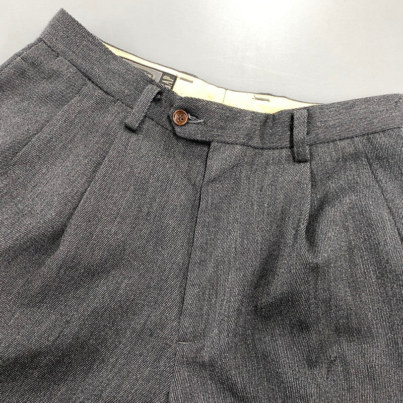 【中古品】【メンズ】 OLD GAP オールドギャップ PREMIUM 2-TUCK WOOL SLACKS PANTS 2タック ウール スラックス パンツ 157-260919-as-01-izu サイズ：32×30 カラー：グレー 万代Net店