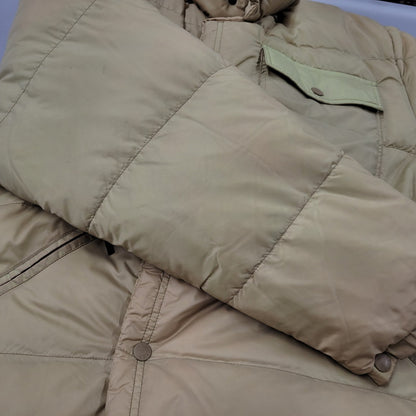 【現状渡し品】【メンズ】 MONCLER モンクレール KARAKORUM HOODED DOWN JACKET 220-091-41324-50 カラコルム フーデッド ダウンジャケット 141-260912-as-20-izu サイズ：3 カラー：ベージュ系 万代Net店