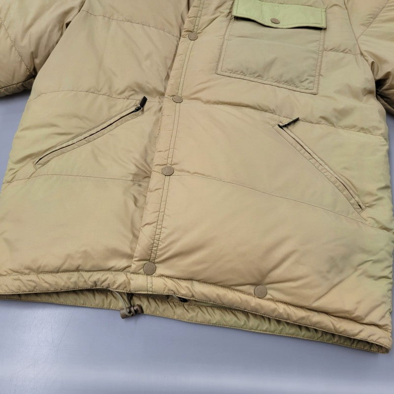 【現状渡し品】【メンズ】 MONCLER モンクレール KARAKORUM HOODED DOWN JACKET 220-091-41324-50 カラコルム フーデッド ダウンジャケット 141-260912-as-20-izu サイズ：3 カラー：ベージュ系 万代Net店