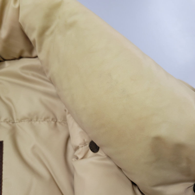 【現状渡し品】【メンズ】 MONCLER モンクレール KARAKORUM HOODED DOWN JACKET 220-091-41324-50 カラコルム フーデッド ダウンジャケット 141-260912-as-20-izu サイズ：3 カラー：ベージュ系 万代Net店