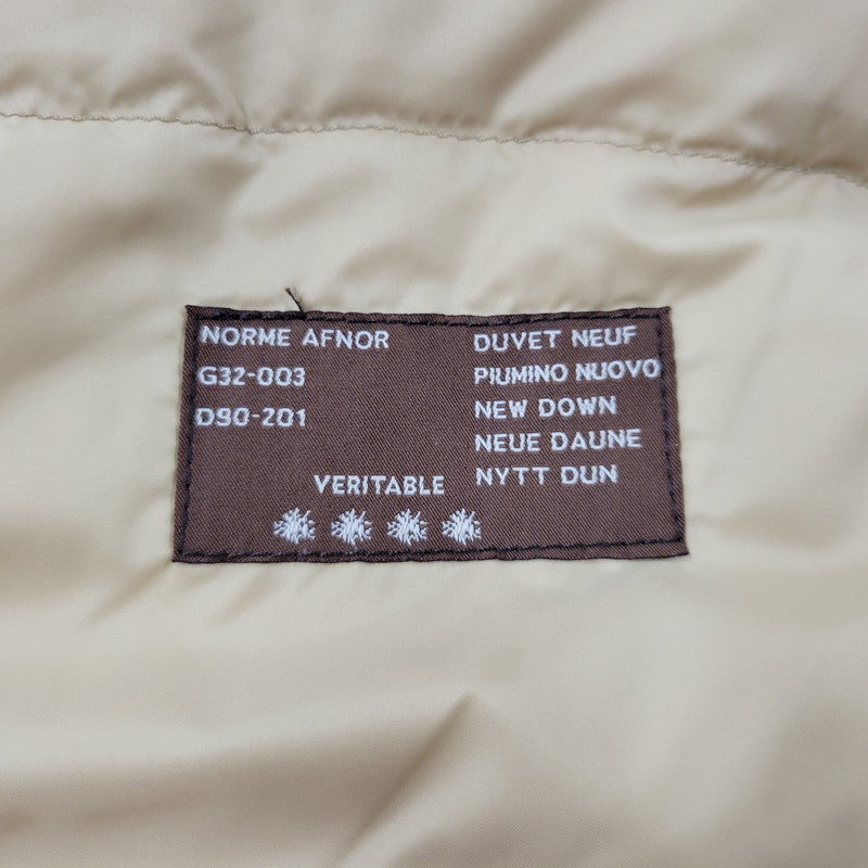 【現状渡し品】【メンズ】 MONCLER モンクレール KARAKORUM HOODED DOWN JACKET 220-091-41324-50 カラコルム フーデッド ダウンジャケット 141-260912-as-20-izu サイズ：3 カラー：ベージュ系 万代Net店