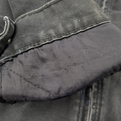 【現状渡し品】【メンズ】 Carhartt カーハート QUILTING LINER DUCK HOODED JACKET 100733 001 キルティングライナー ダックフーデッドジャケット メキシコ製 146-260912-as-18-izu サイズ：2XL カラー：ブラック 万代Net店