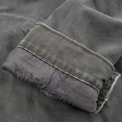 【現状渡し品】【メンズ】 Carhartt カーハート QUILTING LINER DUCK HOODED JACKET 100733 001 キルティングライナー ダックフーデッドジャケット メキシコ製 146-260912-as-18-izu サイズ：2XL カラー：ブラック 万代Net店