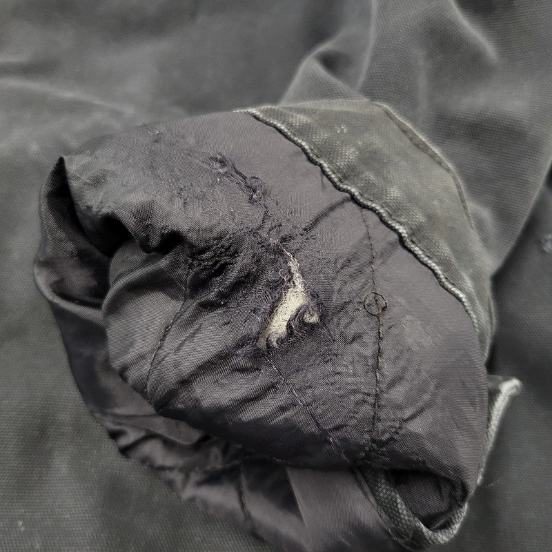 【現状渡し品】【メンズ】 Carhartt カーハート QUILTING LINER DUCK HOODED JACKET 100733 001 キルティングライナー ダックフーデッドジャケット メキシコ製 146-260912-as-18-izu サイズ：2XL カラー：ブラック 万代Net店