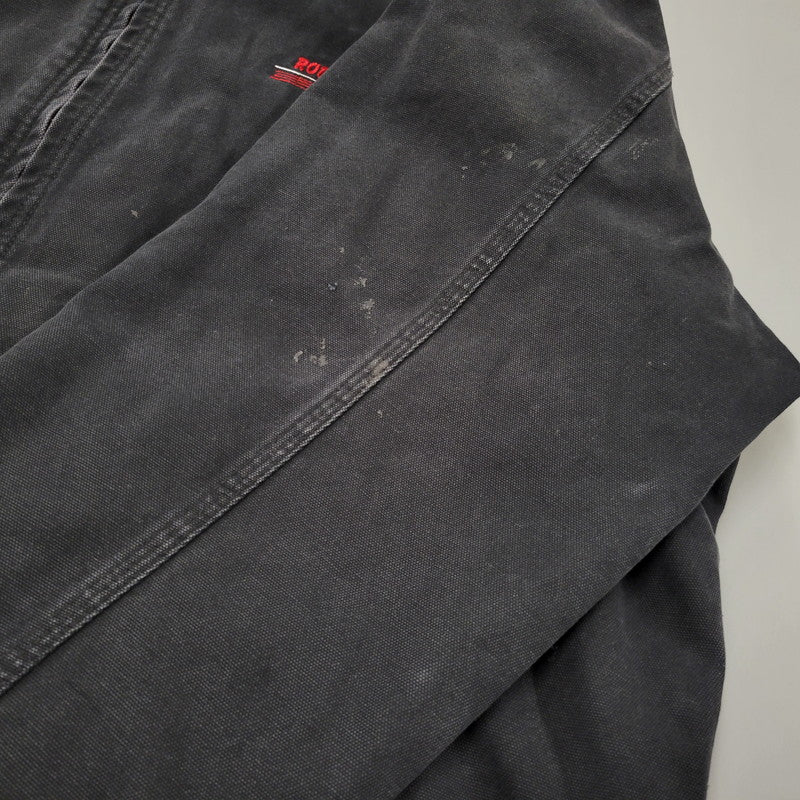 【現状渡し品】【メンズ】 Carhartt カーハート QUILTING LINER DUCK HOODED JACKET 100733 001 キルティングライナー ダックフーデッドジャケット メキシコ製 146-260912-as-18-izu サイズ：2XL カラー：ブラック 万代Net店