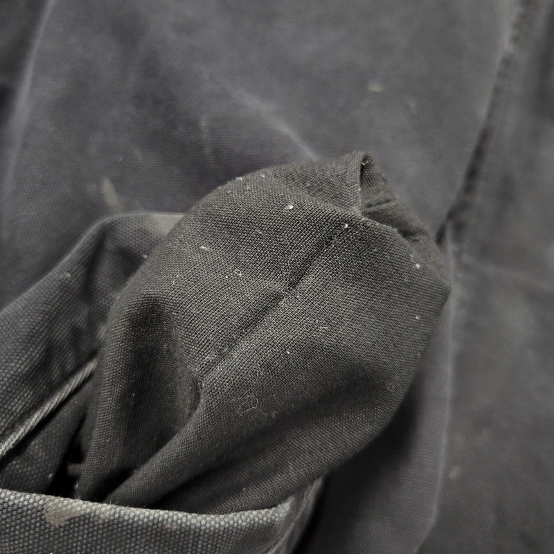 【現状渡し品】【メンズ】 Carhartt カーハート QUILTING LINER DUCK HOODED JACKET 100733 001 キルティングライナー ダックフーデッドジャケット メキシコ製 146-260912-as-18-izu サイズ：2XL カラー：ブラック 万代Net店