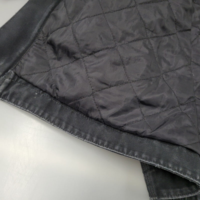 【現状渡し品】【メンズ】 Carhartt カーハート QUILTING LINER DUCK HOODED JACKET 100733 001 キルティングライナー ダックフーデッドジャケット メキシコ製 146-260912-as-18-izu サイズ：2XL カラー：ブラック 万代Net店