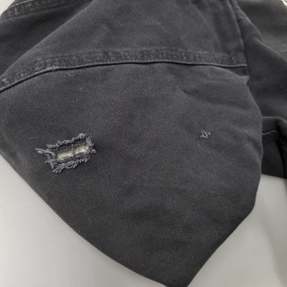 【現状渡し品】【メンズ】 Carhartt カーハート QUILTING LINER DUCK HOODED JACKET 100733 001 キルティングライナー ダックフーデッドジャケット メキシコ製 146-260912-as-18-izu サイズ：2XL カラー：ブラック 万代Net店