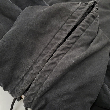 【現状渡し品】【メンズ】 Carhartt カーハート QUILTING LINER DUCK HOODED JACKET 100733 001 キルティングライナー ダックフーデッドジャケット メキシコ製 146-260912-as-18-izu サイズ：2XL カラー：ブラック 万代Net店