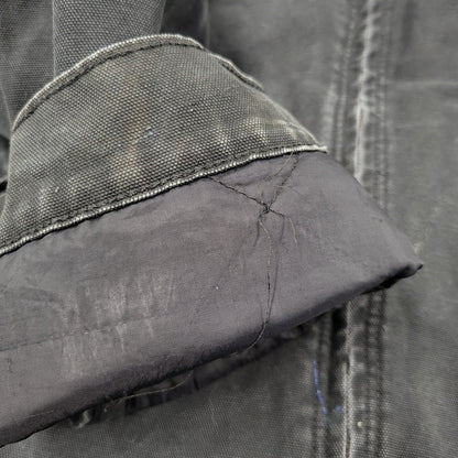 【現状渡し品】【メンズ】 Carhartt カーハート QUILTING LINER DUCK HOODED JACKET 100733 001 キルティングライナー ダックフーデッドジャケット メキシコ製 146-260912-as-18-izu サイズ：2XL カラー：ブラック 万代Net店