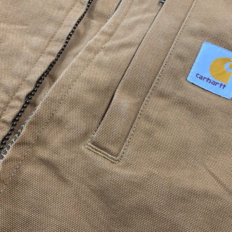 【現状渡し品】【メンズ】 CARHARTT カーハート BOA LINER DUCK JACKET ボア ライナー ダック ジャケット アウター 146-260912-kh-02-izu カラー：ブラウン系 万代Net店