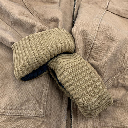 【現状渡し品】【メンズ】 CARHARTT カーハート BOA LINER DUCK JACKET ボア ライナー ダック ジャケット アウター 146-260912-kh-02-izu カラー：ブラウン系 万代Net店