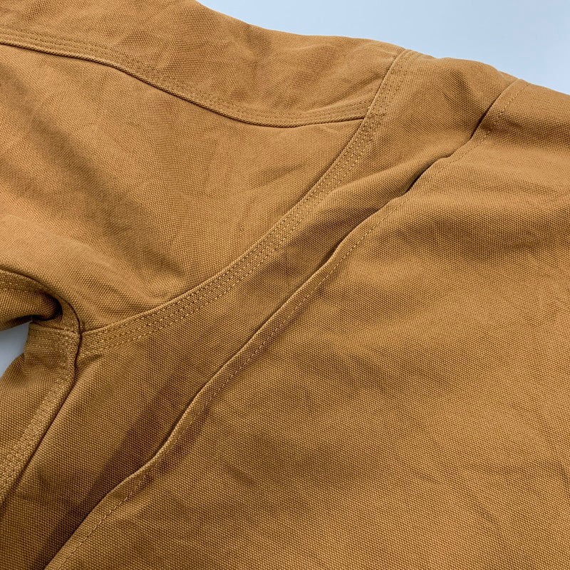 【現状渡し品】【メンズ】 CARHARTT カーハート BOA LINER DUCK JACKET ボア ライナー ダック ジャケット アウター 146-260912-kh-02-izu カラー：ブラウン系 万代Net店