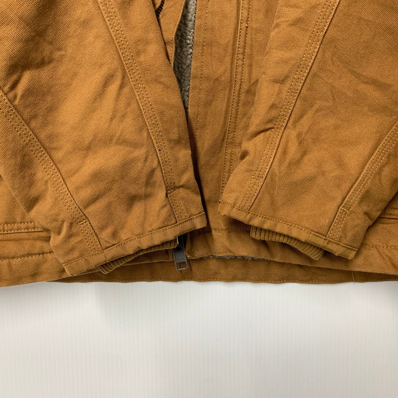 【現状渡し品】【メンズ】 CARHARTT カーハート BOA LINER DUCK JACKET ボア ライナー ダック ジャケット アウター 146-260912-kh-02-izu カラー：ブラウン系 万代Net店