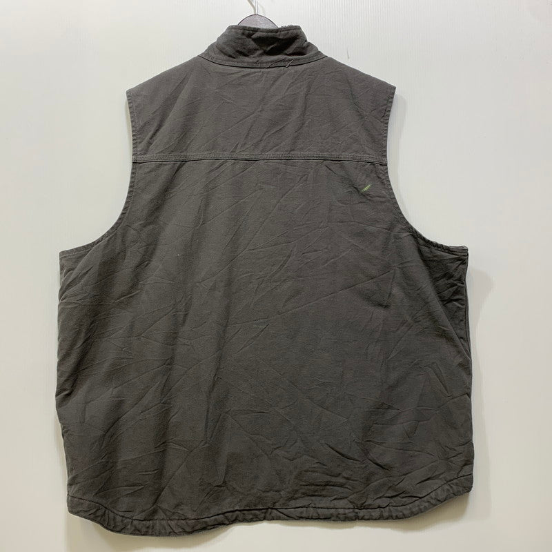 【中古品】【メンズ】 Carhartt カーハート BOA LINER DUCK VEST ボアライナー ダックベスト 146-260913-as-12-izu カラー：チャコール 万代Net店