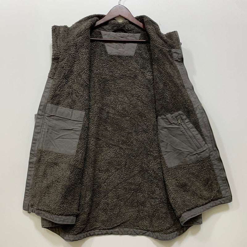 【中古品】【メンズ】 Carhartt カーハート BOA LINER DUCK VEST ボアライナー ダックベスト 146-260913-as-12-izu カラー：チャコール 万代Net店