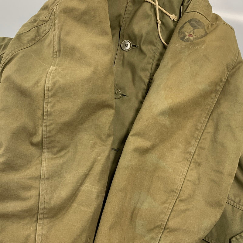 【現状渡し品】【メンズ】 USAAF CONMAR ZIP TYPE B-11 FLIGHT JACKET コンマー ジップ フライト ジャケット アウター 146-260912-kh-04-izu サイズ：36 カラー：カーキ 万代Net店
