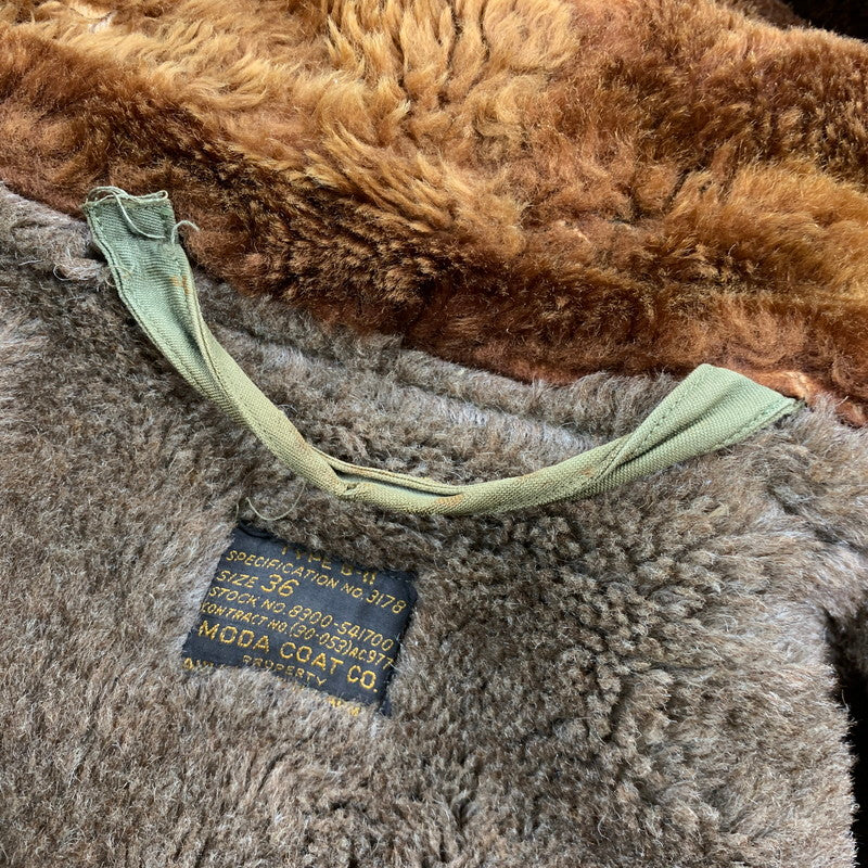 【現状渡し品】【メンズ】 USAAF CONMAR ZIP TYPE B-11 FLIGHT JACKET コンマー ジップ フライト ジャケット アウター 146-260912-kh-04-izu サイズ：36 カラー：カーキ 万代Net店