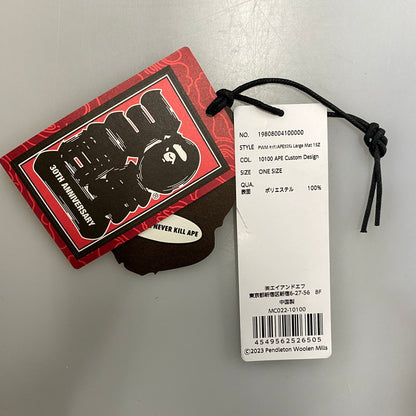 【中古美品】 A BATHING APE アベイシングエイプ×PENDLETON ペンドルトン PWM キッチンAPEカスタム LARGE MAT 1SZ ラージ マット 208-260910-cs-07-izu カラー：マルチ 万代Net店