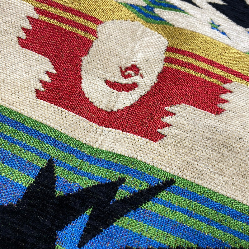 【中古美品】 A BATHING APE アベイシングエイプ×PENDLETON ペンドルトン PWM キッチンAPEカスタム LARGE MAT 1SZ ラージ マット 208-260910-cs-07-izu カラー：マルチ 万代Net店